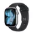 Apple Watch Series 11 (2025) LTE 46mm Space Grey Aluminium Case with Black Sport Band M/L - Black