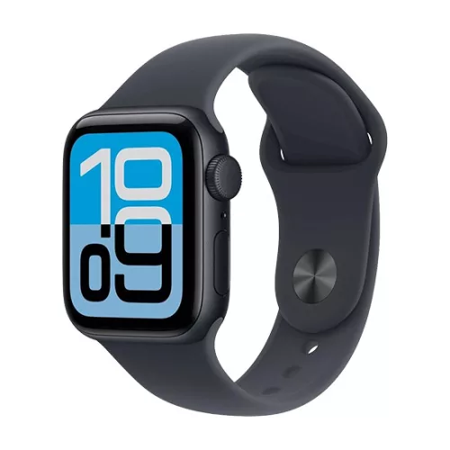 Apple Watch SE 3 (2025) GPS 40mm Midnight Aluminium Case with Sport Band S/M - Midnight