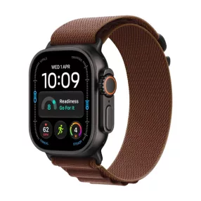   Apple Watch Ultra 4 (2026) 5G 49mm Black Titanium Case with Burgundy Alpine Loop L - Burgundy