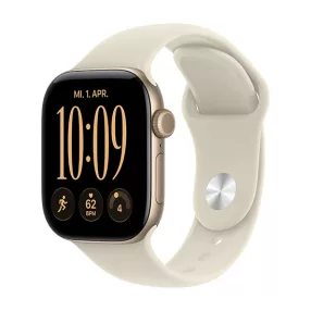   Apple Watch Series 12 (2026) 5G 42mm Light Gold Aluminium Case with Sand Sport Band S/M - Light Gold
