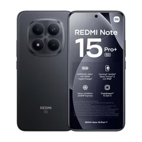 Xiaomi Redmi Note 15 Pro+ 5G Dual 12GB RAM/512GB - Fekete