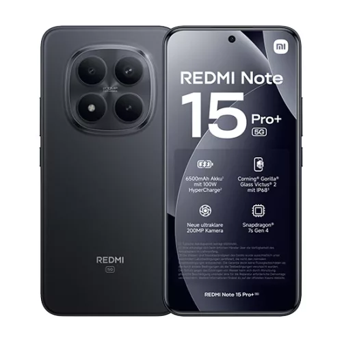 Xiaomi Redmi Note 15 Pro+ 5G Dual 12GB RAM/512GB - Fekete