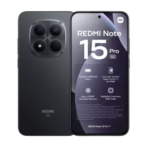 Xiaomi Redmi Note 15 Pro 5G Dual 8GB RAM/256GB - Fekete