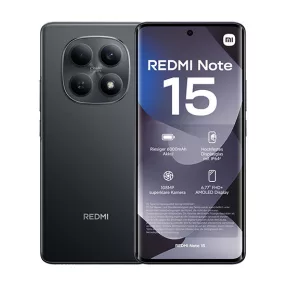 Xiaomi Redmi Note 15 4G Dual 6GB RAM/128GB - Fekete