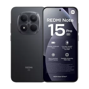 Xiaomi Redmi Note 15 Pro 5G Dual 8GB RAM/512GB - Fekete