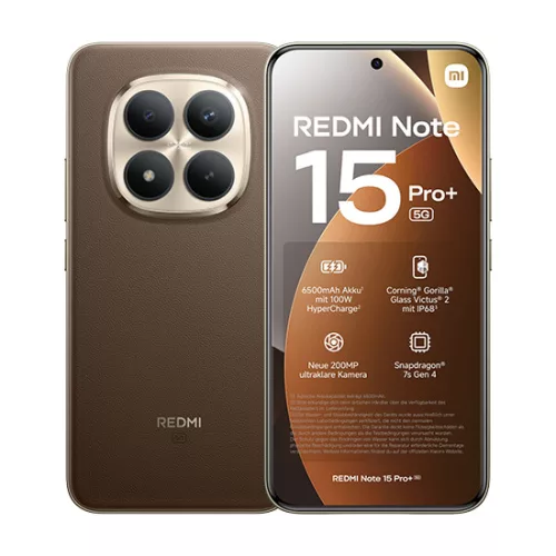 Xiaomi Redmi Note 15 Pro+ 5G Dual 8GB RAM/256GB - Barna