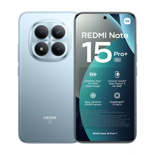 Xiaomi Redmi Note 15 Pro+ 5G Dual 8GB RAM/256GB - Kék